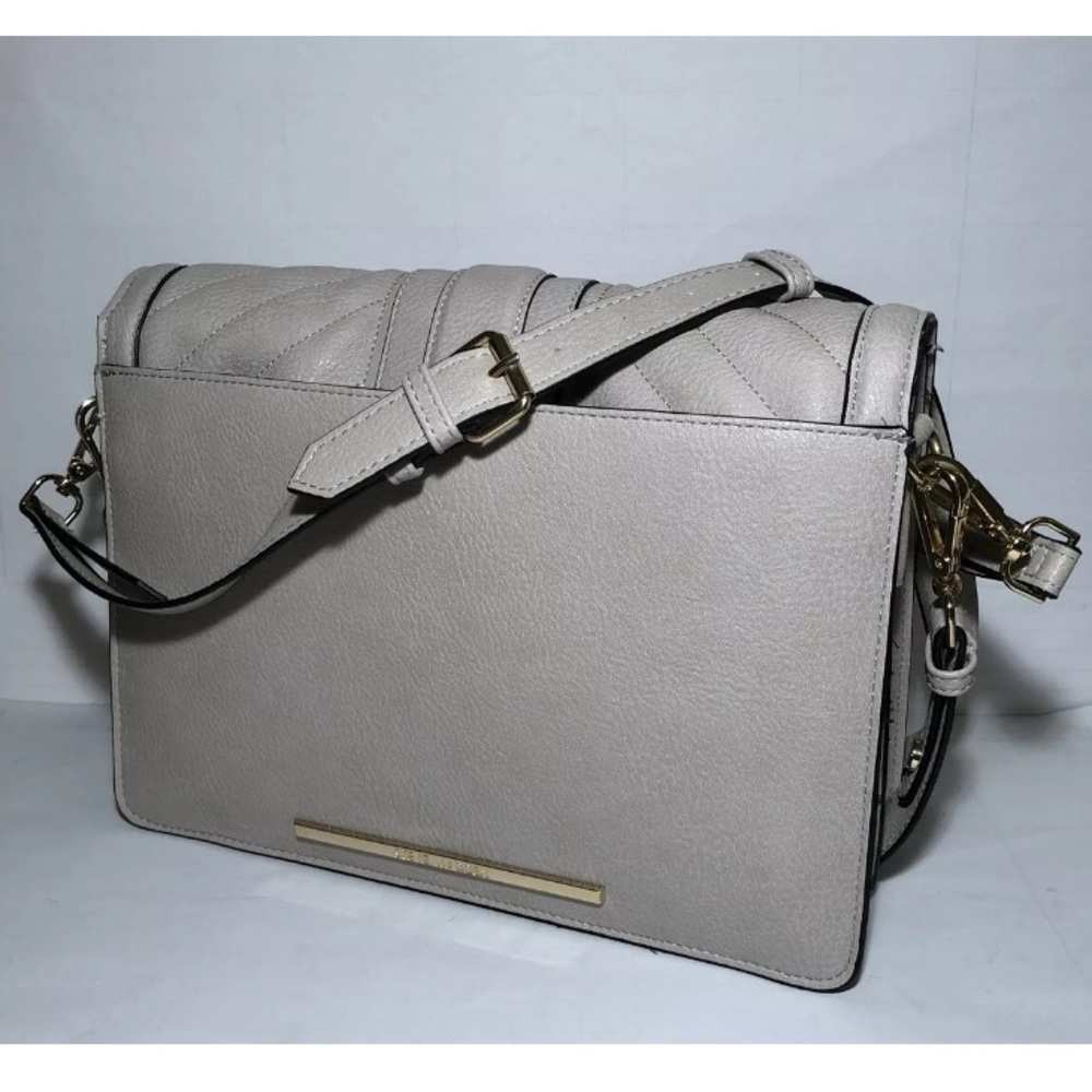 NWT! Steve Madden Grey Bisque Shoulder Bag Purse